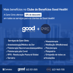 Read more about the article Benefício Good Health + Care Clinic